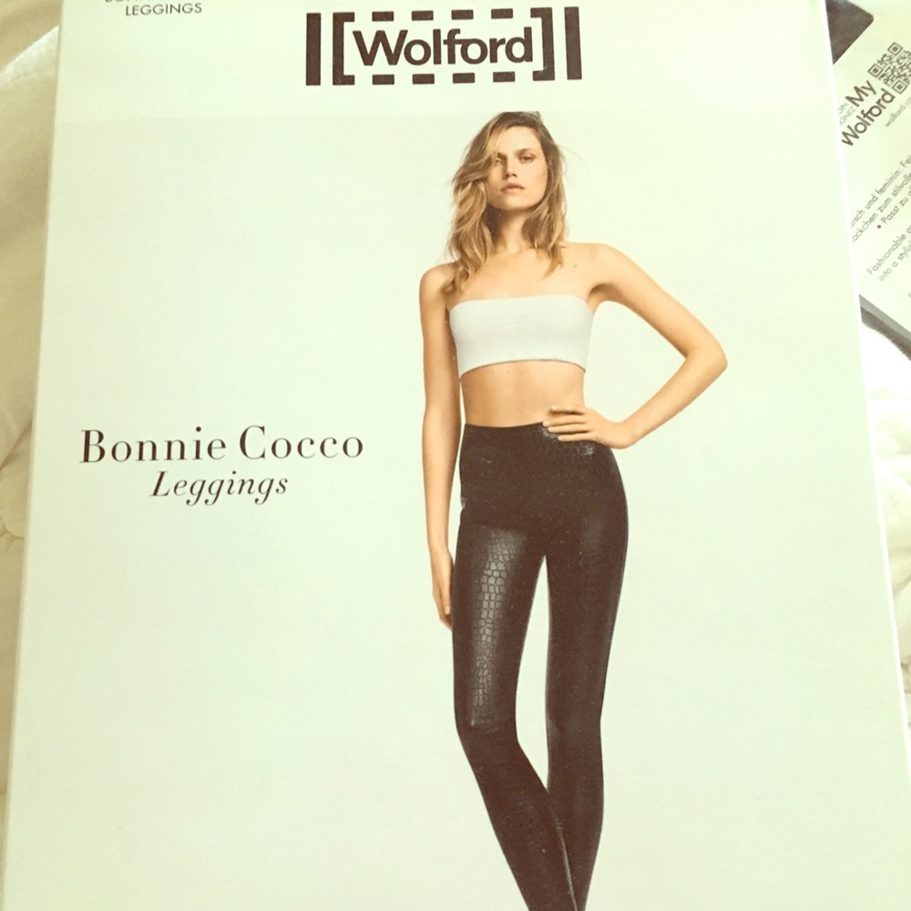 WOLFORD Bonnie Coco Leggings!  NWT XS💗